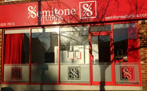 Semitone Studios storefront